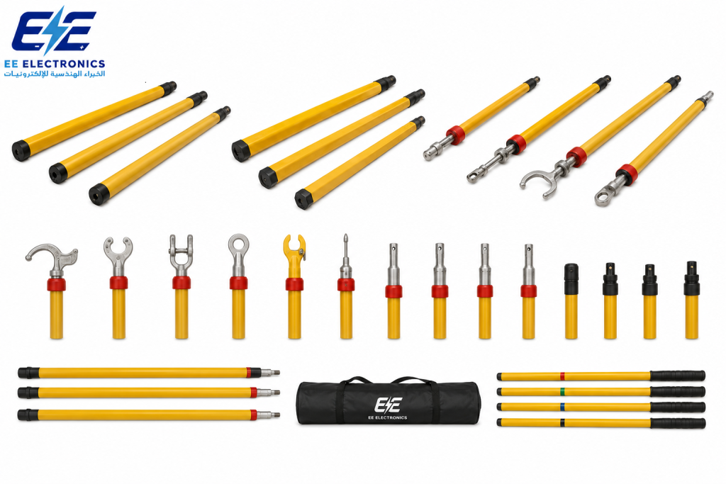 Telescopic Insulating Sticks (Hot Sticks)