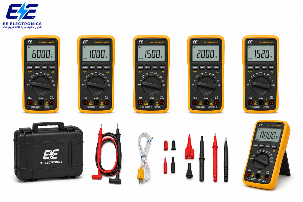 Solar Digital Multimeters