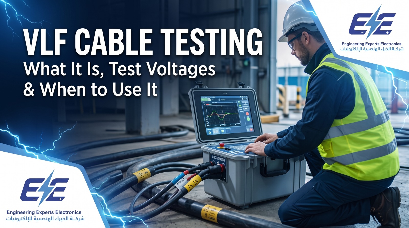 VLF Cable Testing: What It Is, Test Voltages and When to Use It